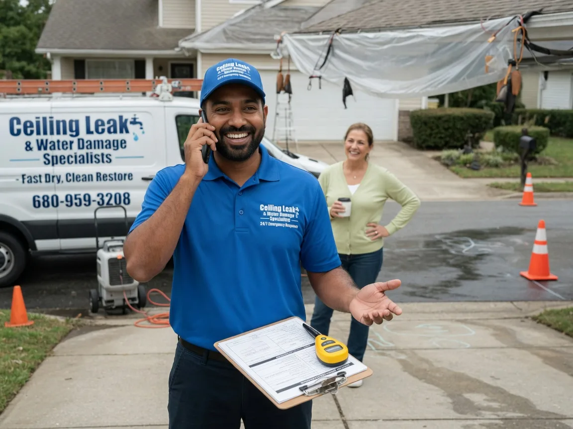 Ceiling Leak Cleanup Hewitt, NJ FAQs
